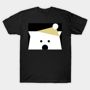 Peek-a-Boo Bear with Gold Hat T-Shirt